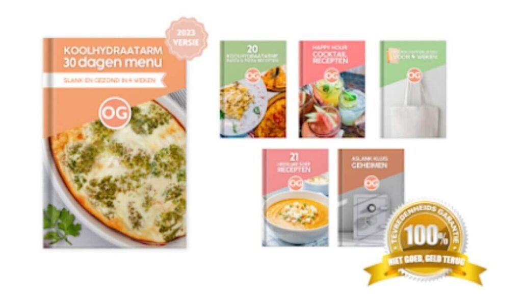 koolhydraatarm 30 dagen menu bgreat met bonussen 