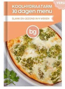 boek koolhydraatarm 30 dagen menu