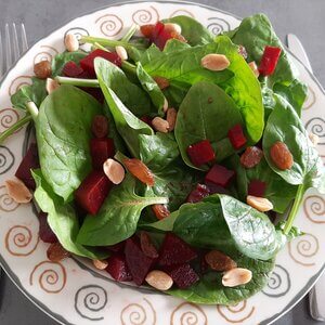 spinazie bieten salade bgreat